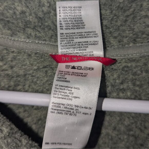 The North Face Crescent Ridge Pullover Sweater Olive Green Women’s L-EUC - Picture 5 of 5